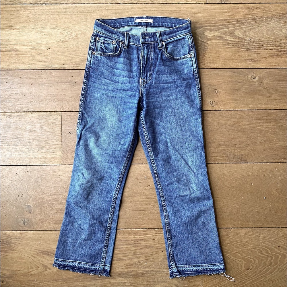 GRLFRND denim “Joan” jeans, size 25. Made in USA.
